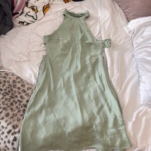 Princess Polly Sage Green Dress